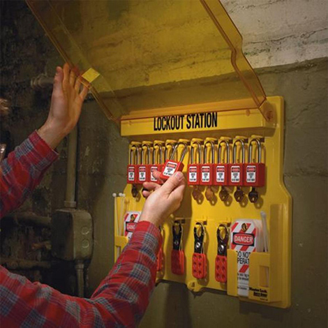 安全鎖具工作站使用圖