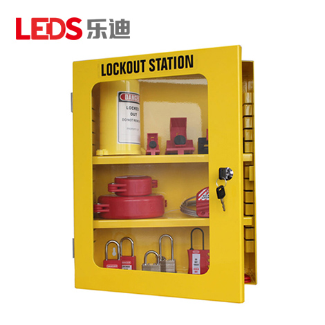 工業用金屬鎖具箱套裝使用圖